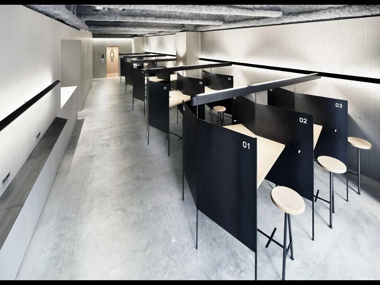** Capsule hotel Nine Hours Kamata Tokyo Japan